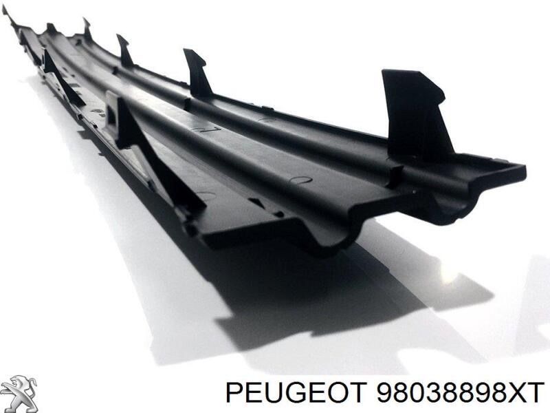 98038898XT Peugeot Зимова заглушка решітки бампера Пежо 301