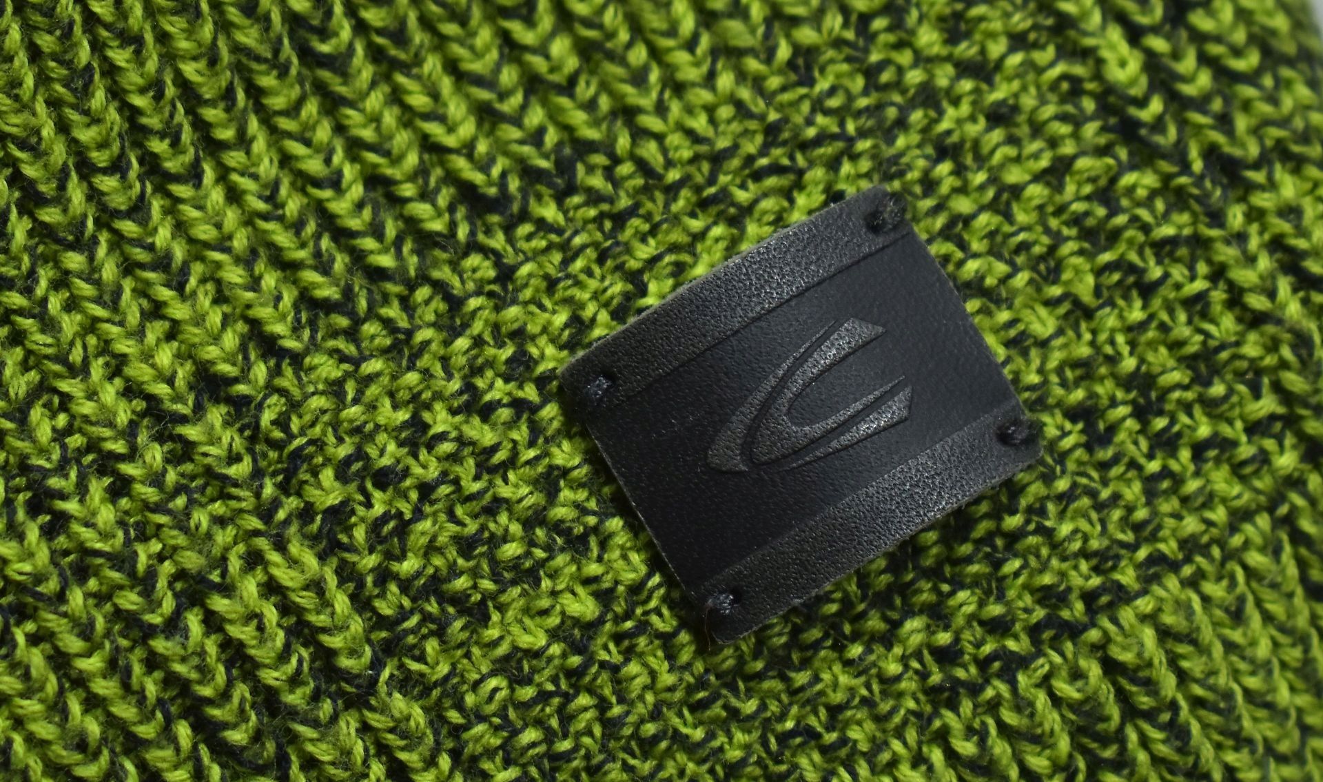 Camel Active Zielony Bawełniany Sweter Męski Half Zip L