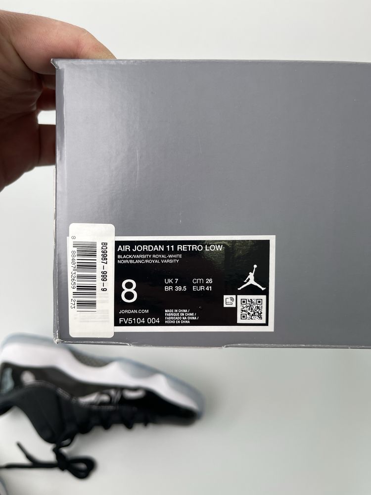 Оригинал Nike Air Jordan 11 Retro Low Space Jam (FV5104 004)