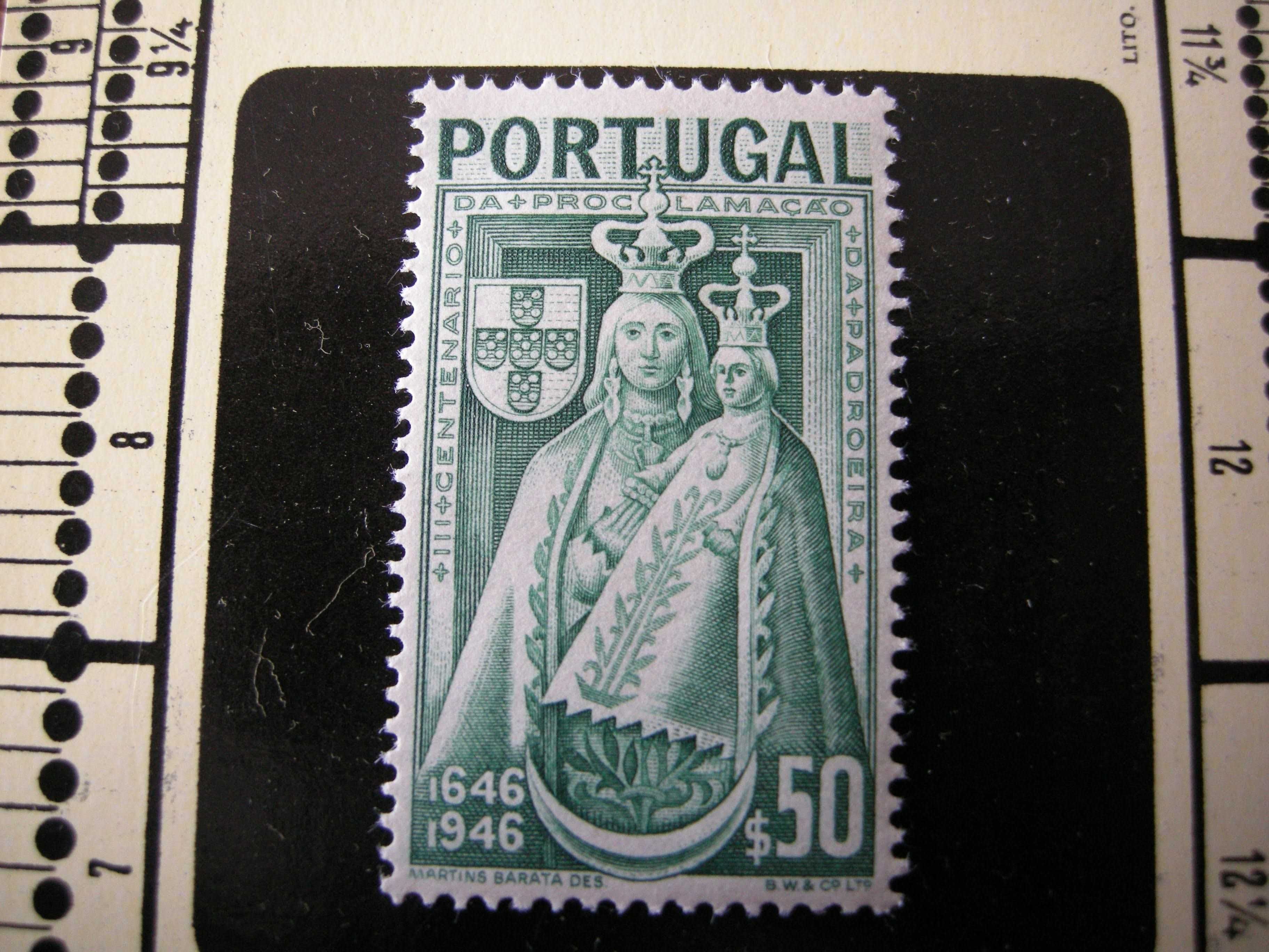 Filatelia selos padroeira de Portugal 1946