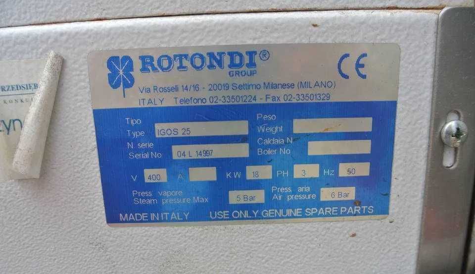 Lalka manekin do prasowania PAROWEGO ROTONDI $