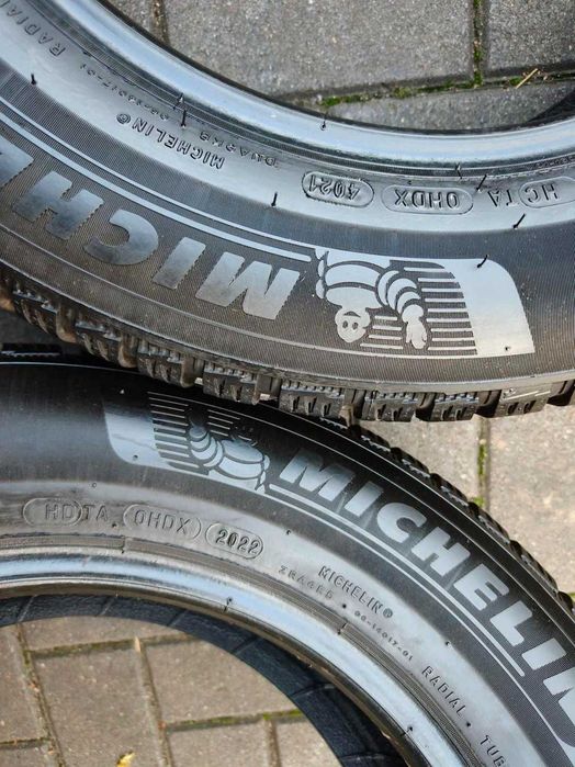 195/65 91T R15 MICHELIN ALPIN 6 2022r 7.5mm jak NOWE Zimowe 4szt Opony