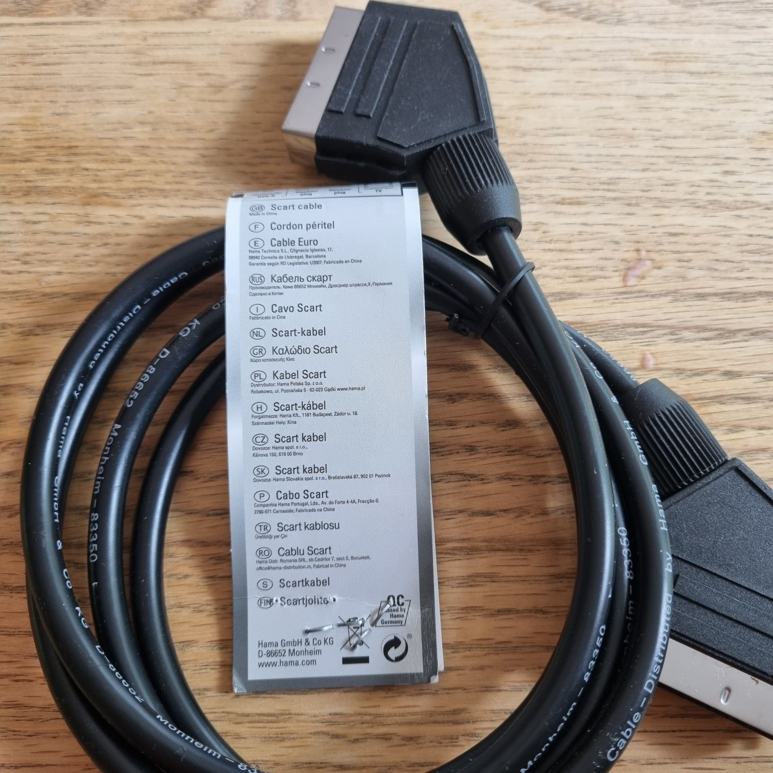 Kabel Scart Euro 21pin