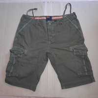 Superdry short khaki olive cargo Męskie spodenki XL