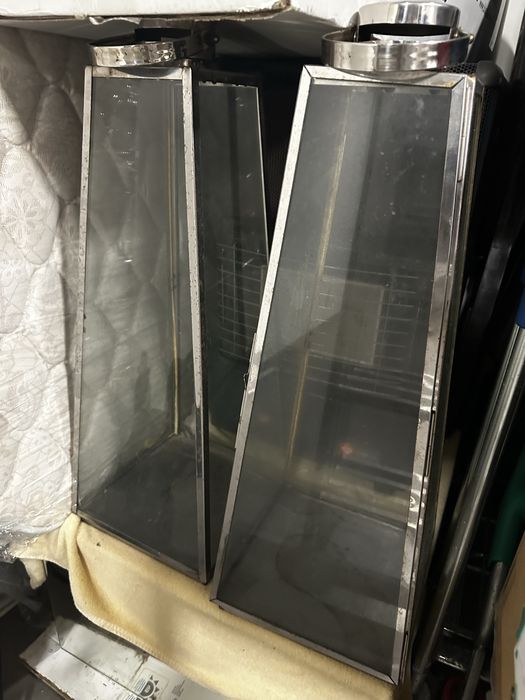 Candelabro exteriro vidro