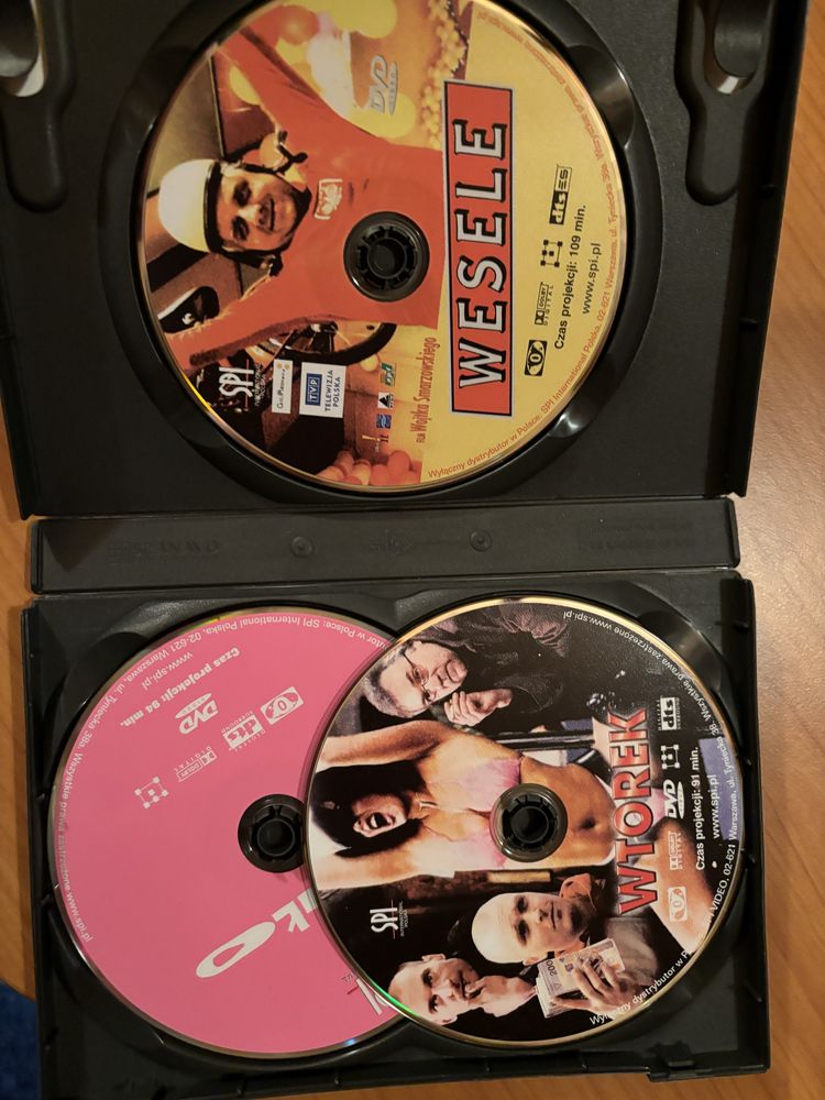 Polska komedia wesele/cialo/wtorek dvd