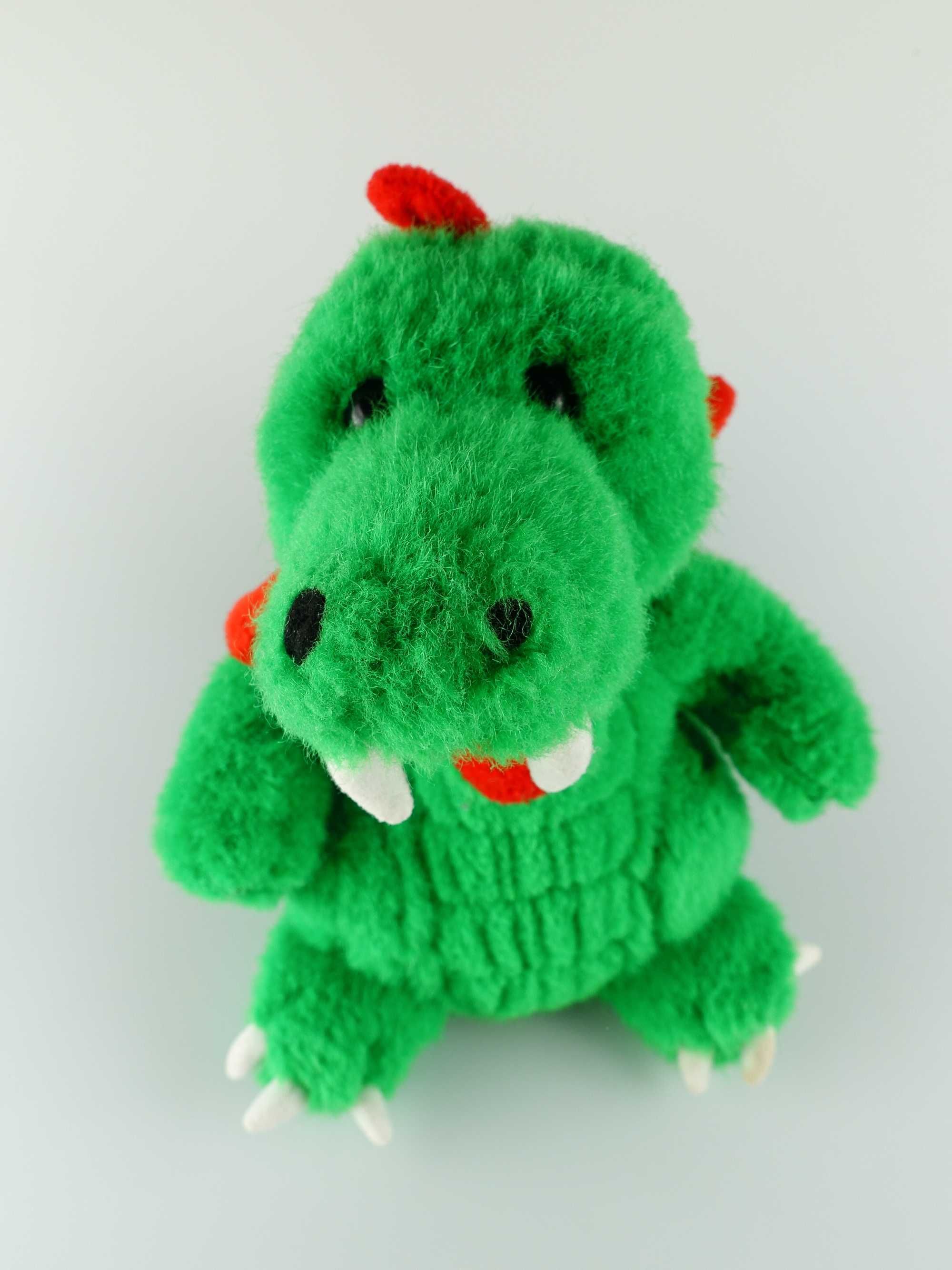 М'яка плюшева іграшка LEGO Зелений дракон 22см, 2004 р