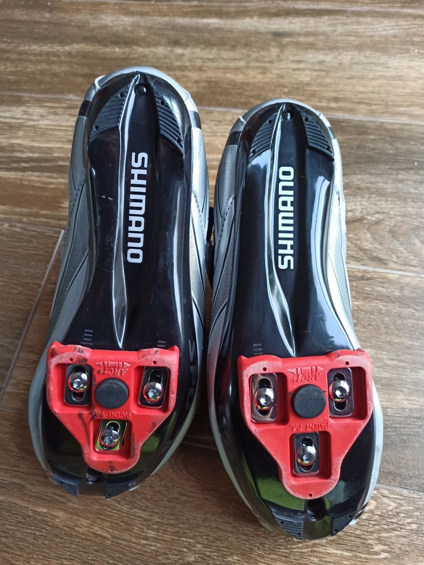 Shimano SH-r077 buty rowerowe SPDsl z blokami rozmiar 39 wkładka 25cm