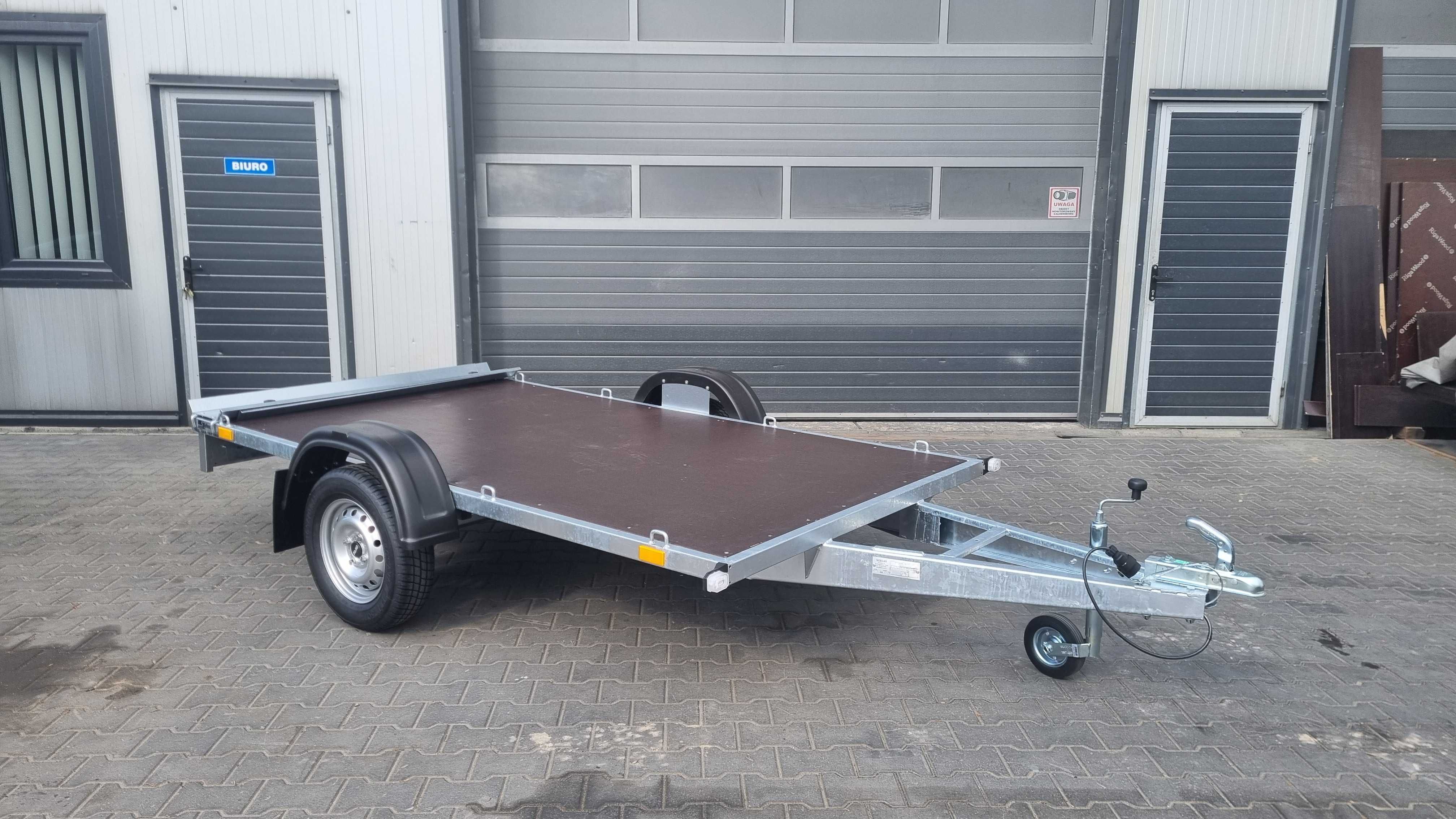 Przyczepka platforma Quad Motor 280x156 750 kg Producent - TRANSPORT