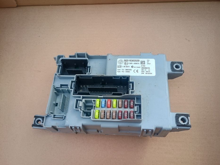 Fiat Doblo II 1.6 MultiJet - Moduł skrzynka BSI