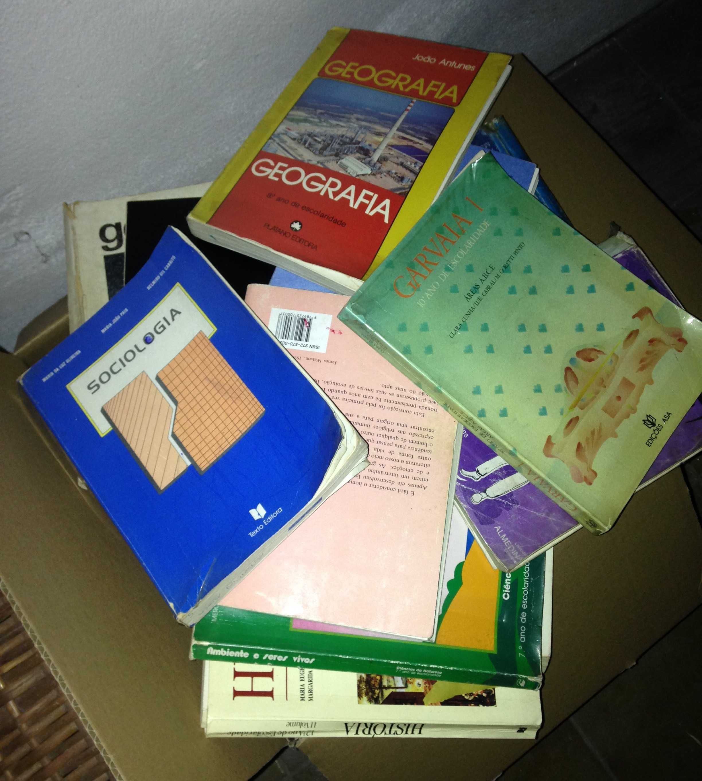 Livros escolares / manuais antigos