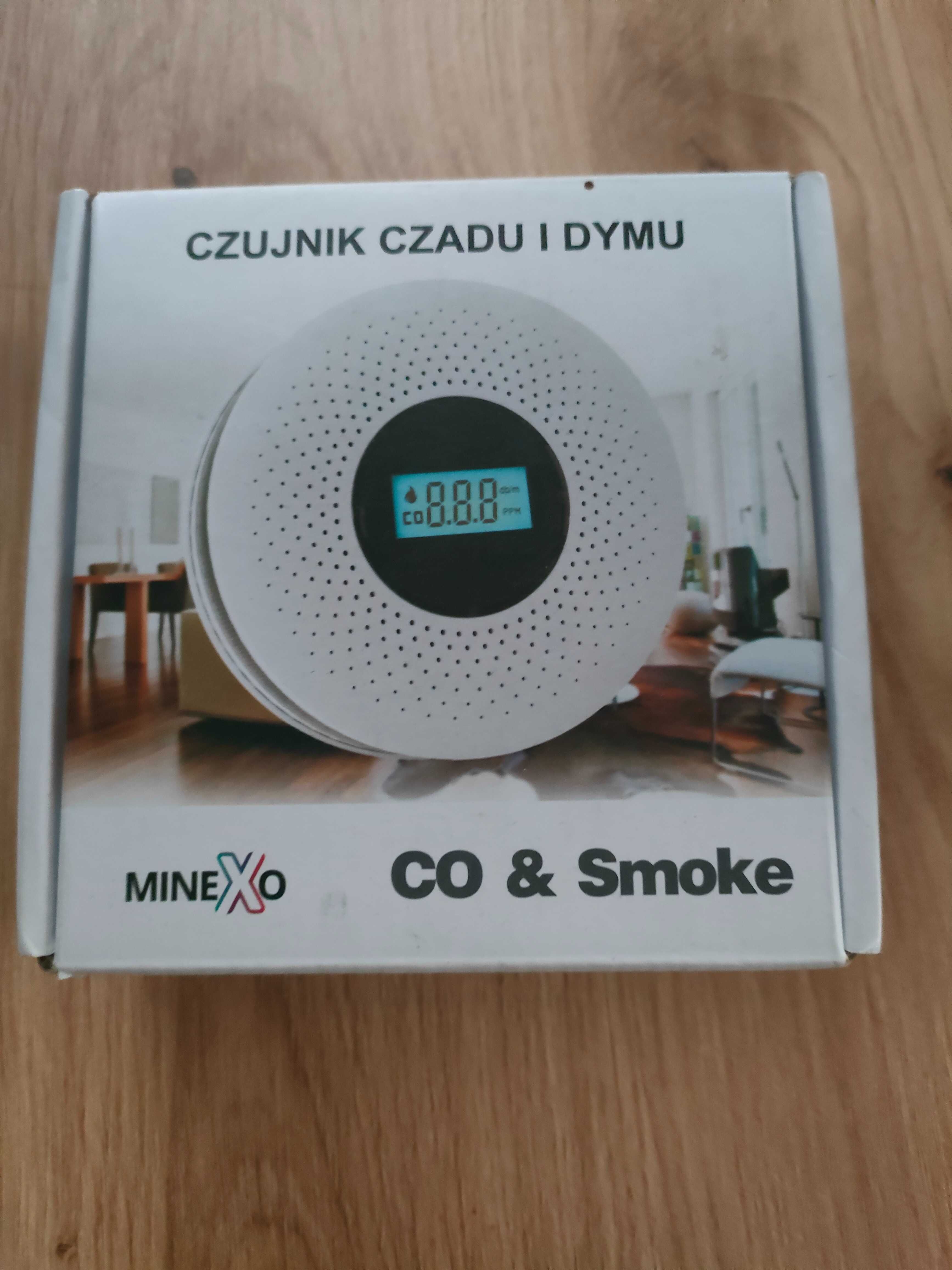 Czujnik CZADU tlenku węgla i dymu JKD 512COM LCD