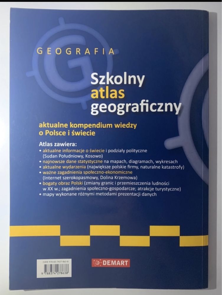 Szkolny atlas geograficzny