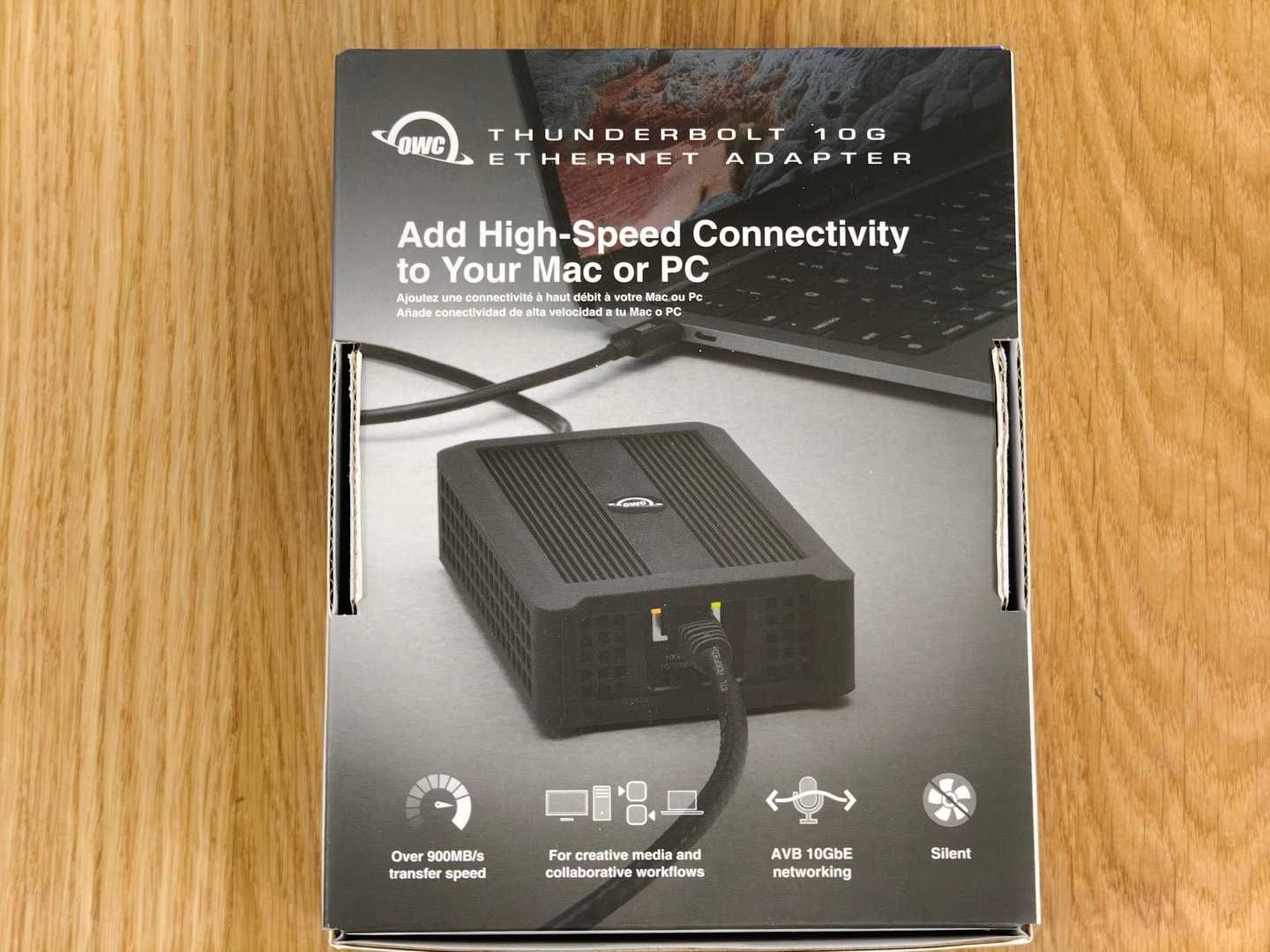 OWC - Thunderbolt 3 do 10G adapter Ethernet