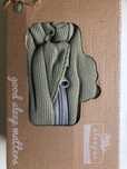 Ocieplany otulacz/śpiworek 2w1 khaki sleepee