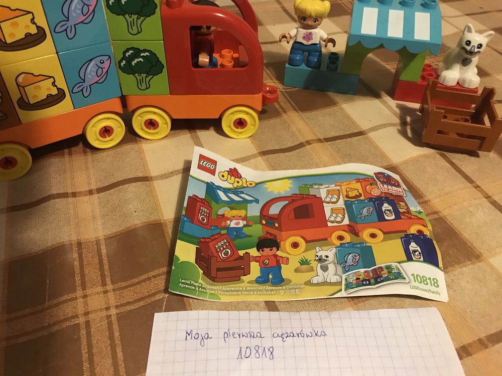 Lego Duplo 10818 Moja pierwsza ciężarówka