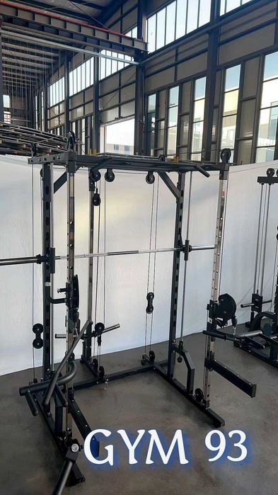 Dostawa 10.2025 Half Rack, Brama, Smith, Wyciąg dolny, Wyciąg górny