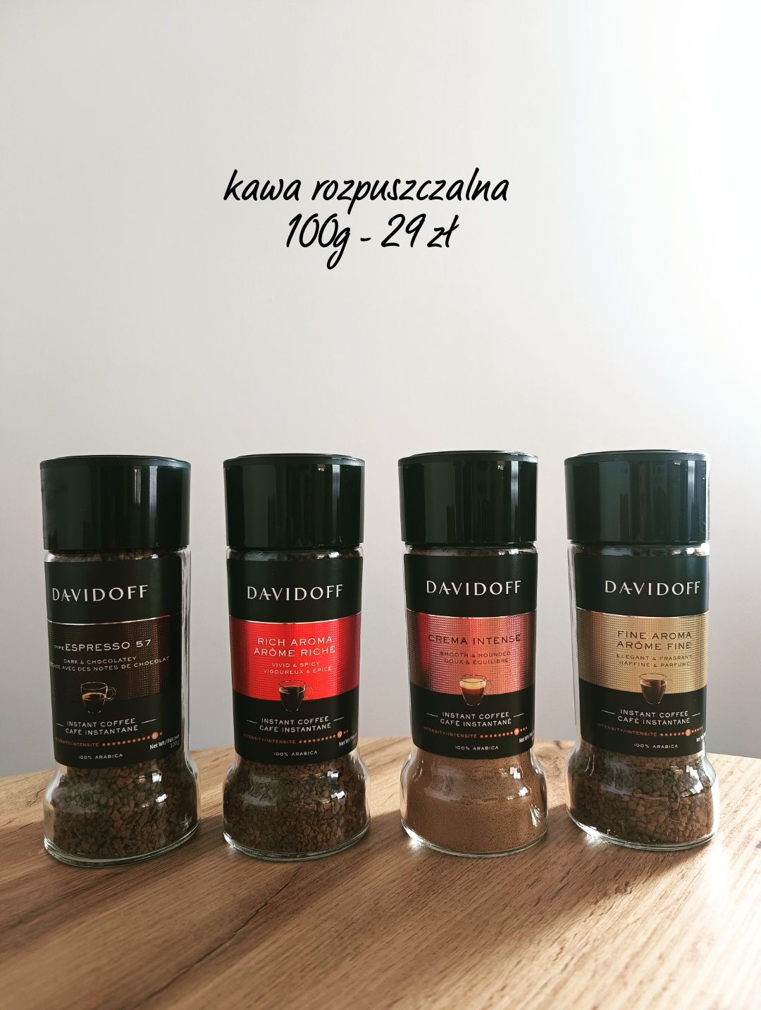 Kawa Davidoff rozpuszczalna 100g