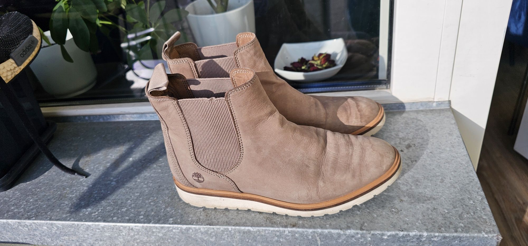 Timberland botki skórzane damskie rozmiar 37,5 wkładka 23,5cm