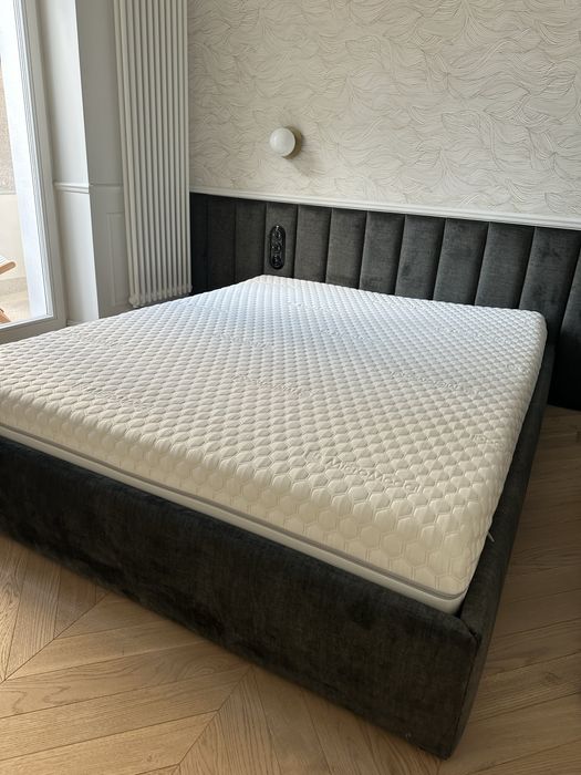 Łóżko tapicerowane premium 160 x 200 cm - jak nowe!