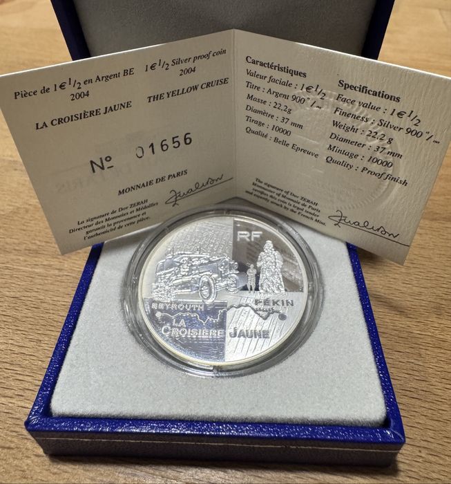Moeda Proof  França