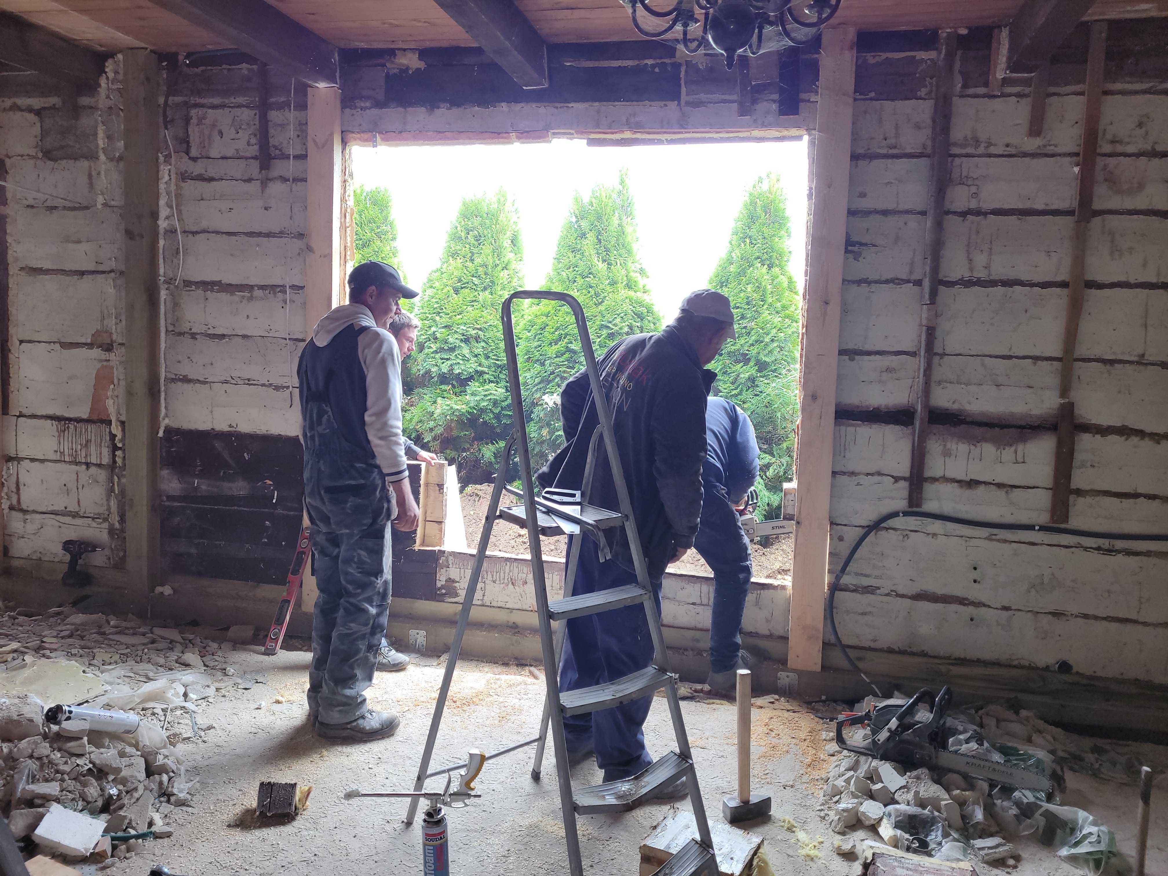 Modernizacja i renowacja domów drewnianych