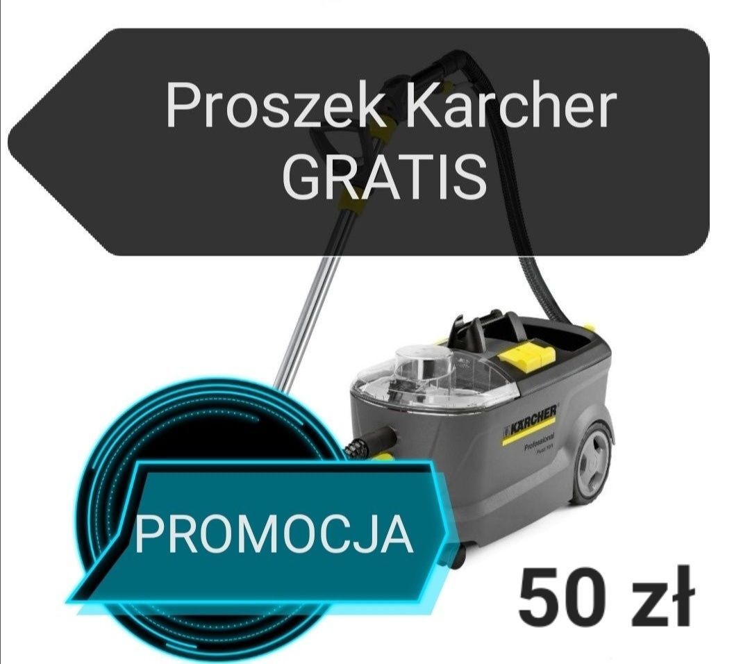 Wynajem odkurzacza do prania Karcher