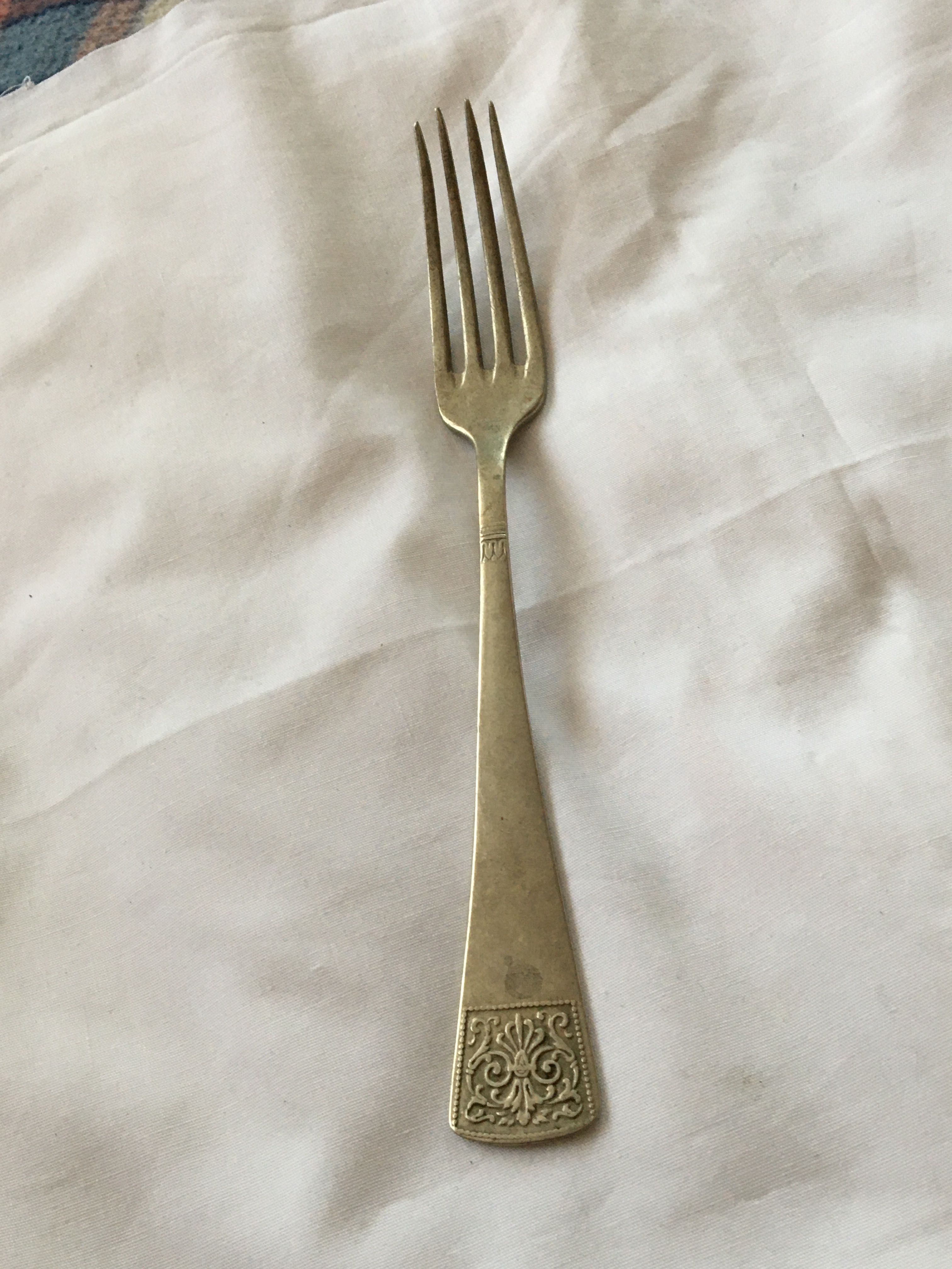 Stary widelec, plater, 1 szt