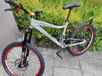 Rower enduro MTB  M koła,26 skok 150, p/tyl
