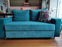 Sofá Dupla Chaise Longe Azul Petróleo