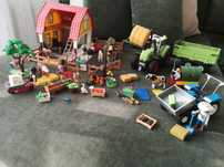 Klocki Playmobil farma, traktory, zagroda dla koni, zwierzęta