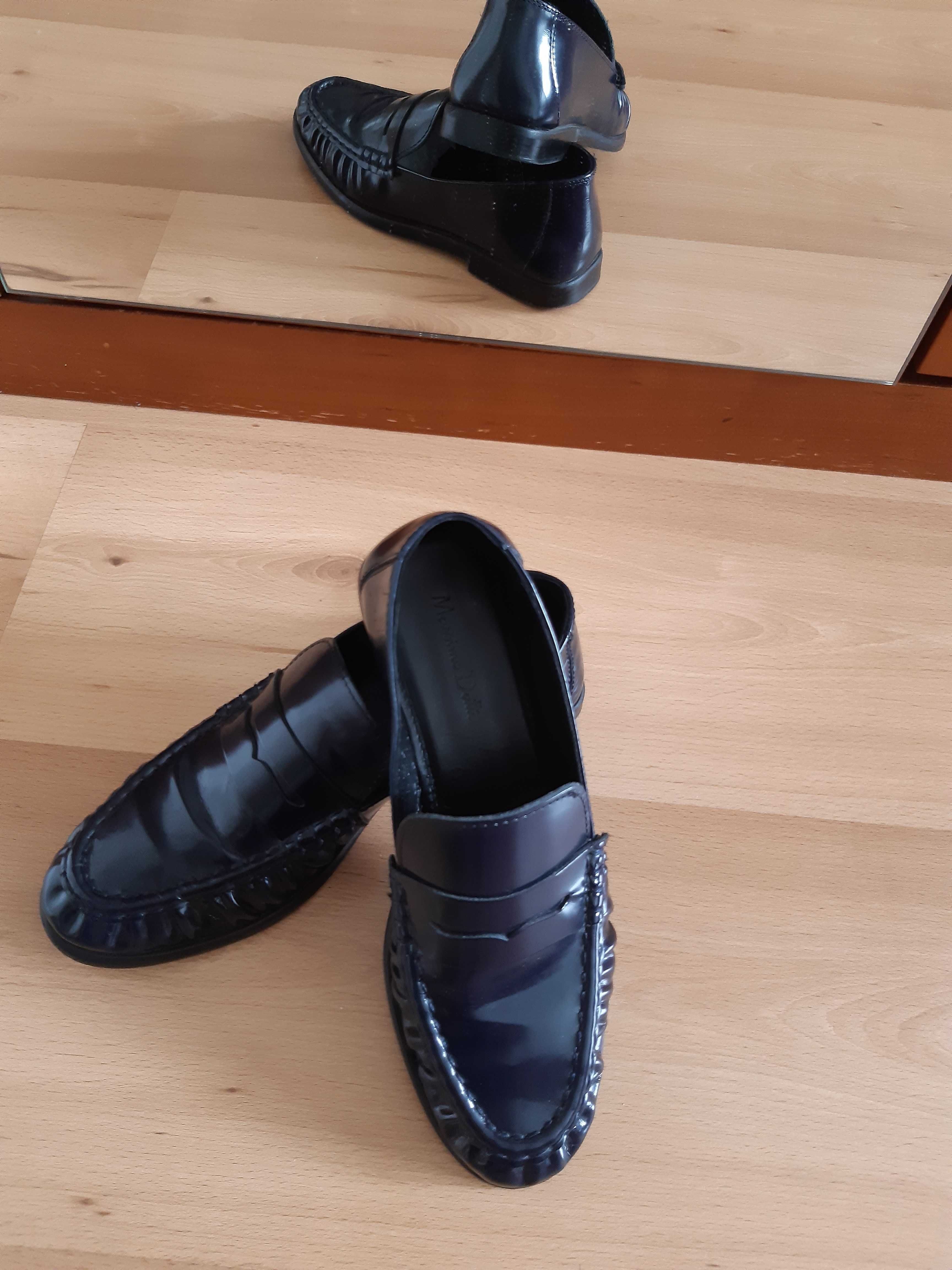 Mokasyny damskie Massimo Dutti