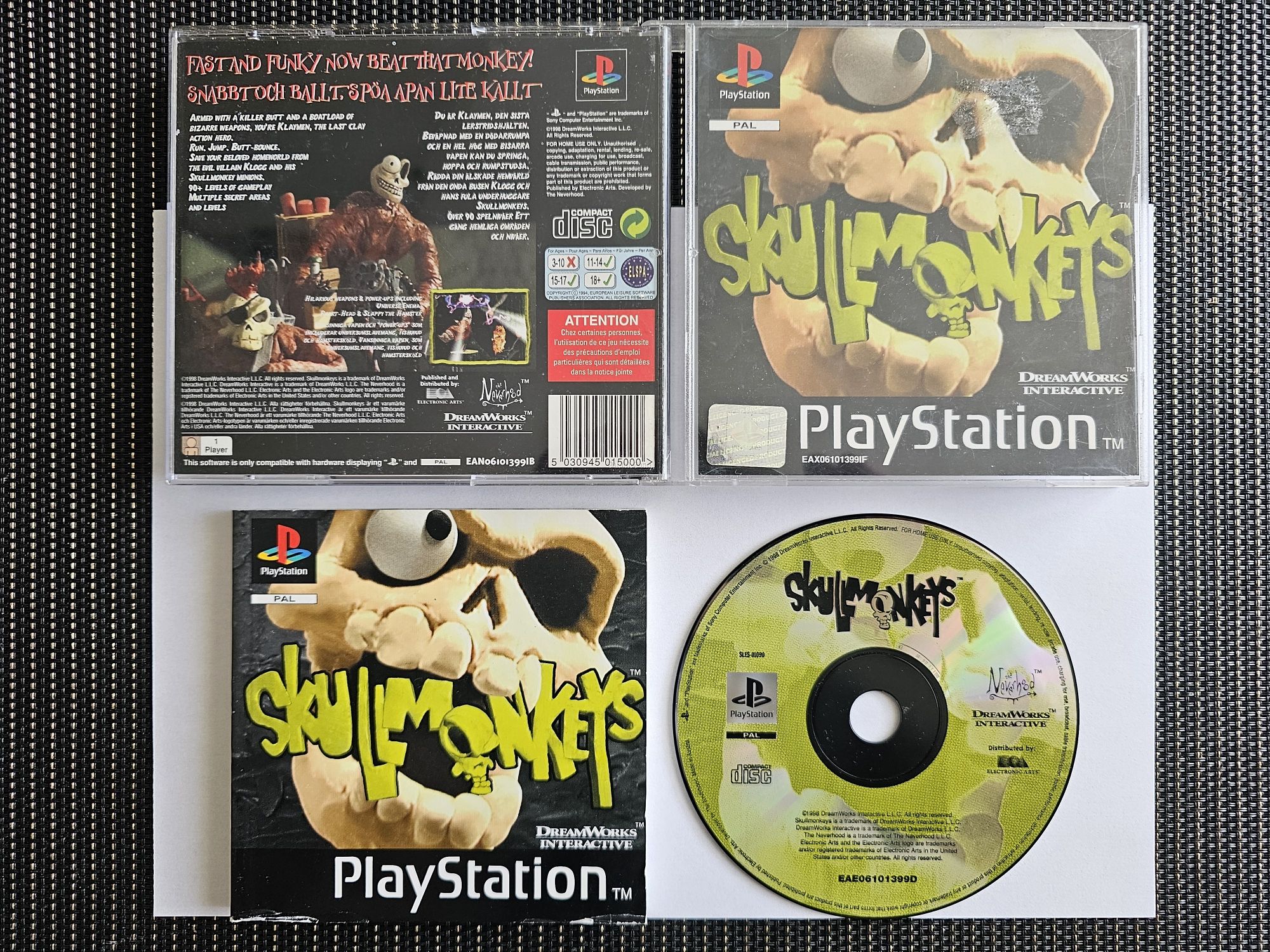 Skullmonkeys psx/ps1