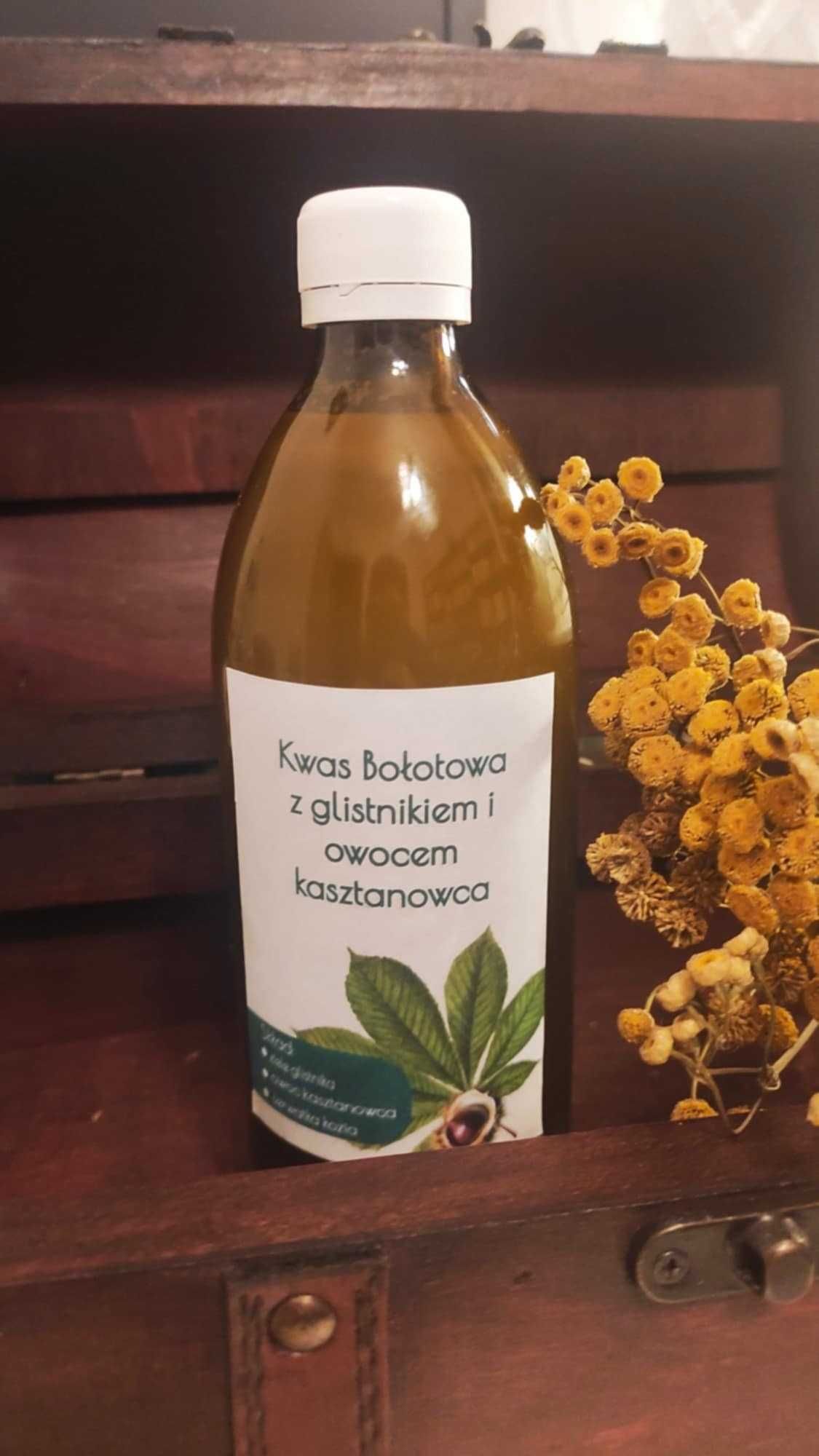 zakwas Bołotowa - enzym z glistnikiem i owocem kasztanowca - 2x500 ml