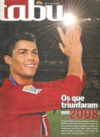 Cristiano Ronaldo 2008 recordista em revista