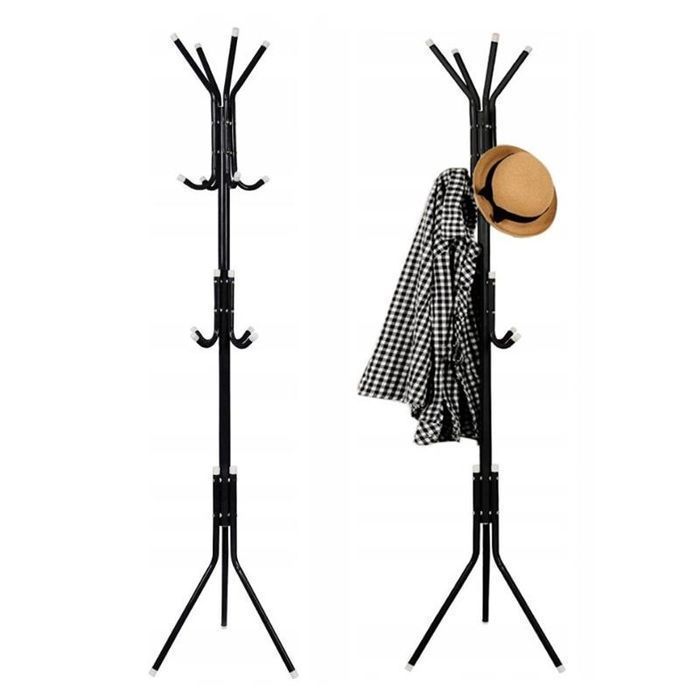 Wieszak Stojący Podłogowy Na Ubrania Kurtki Stojak Metalowy Loft