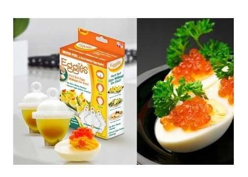 Pojemnik do gotowania jajek bez skorupek EGGIES