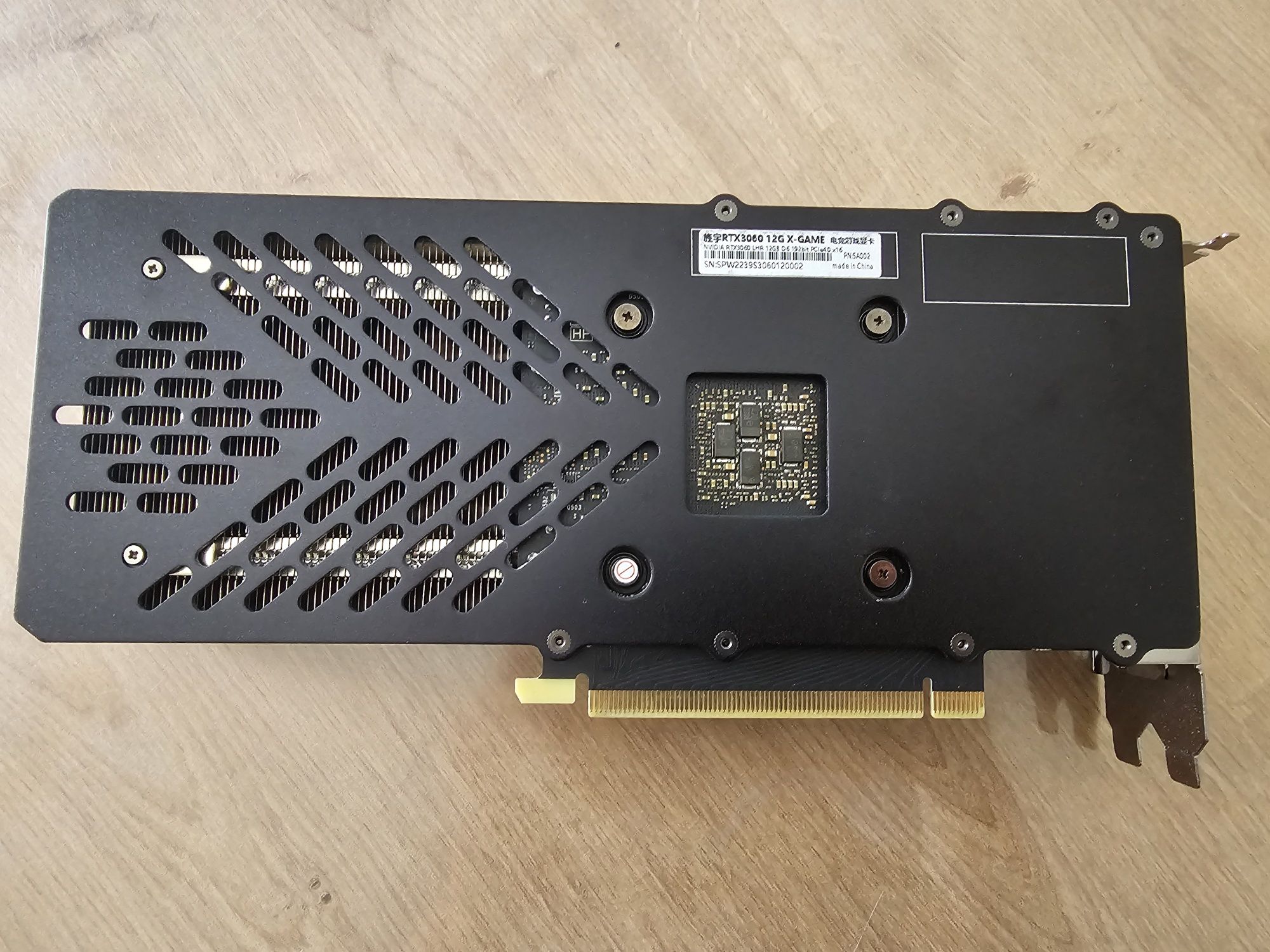 NVIDIA GeForce RTX 3060 12GB LHR X-GAME – super stan!