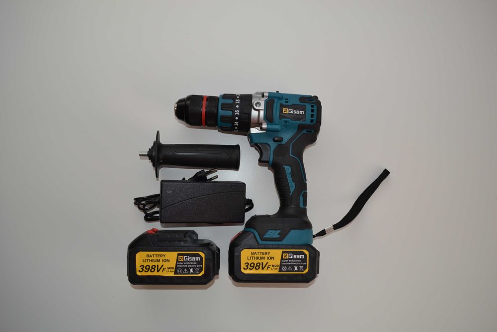 Wiertarka wkrętarka Gisam 480nm 3w1 + 2x akumulator
