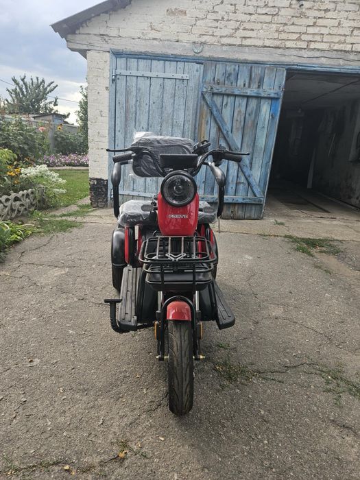 Триколісний Електроскутер FORTE S1 Red