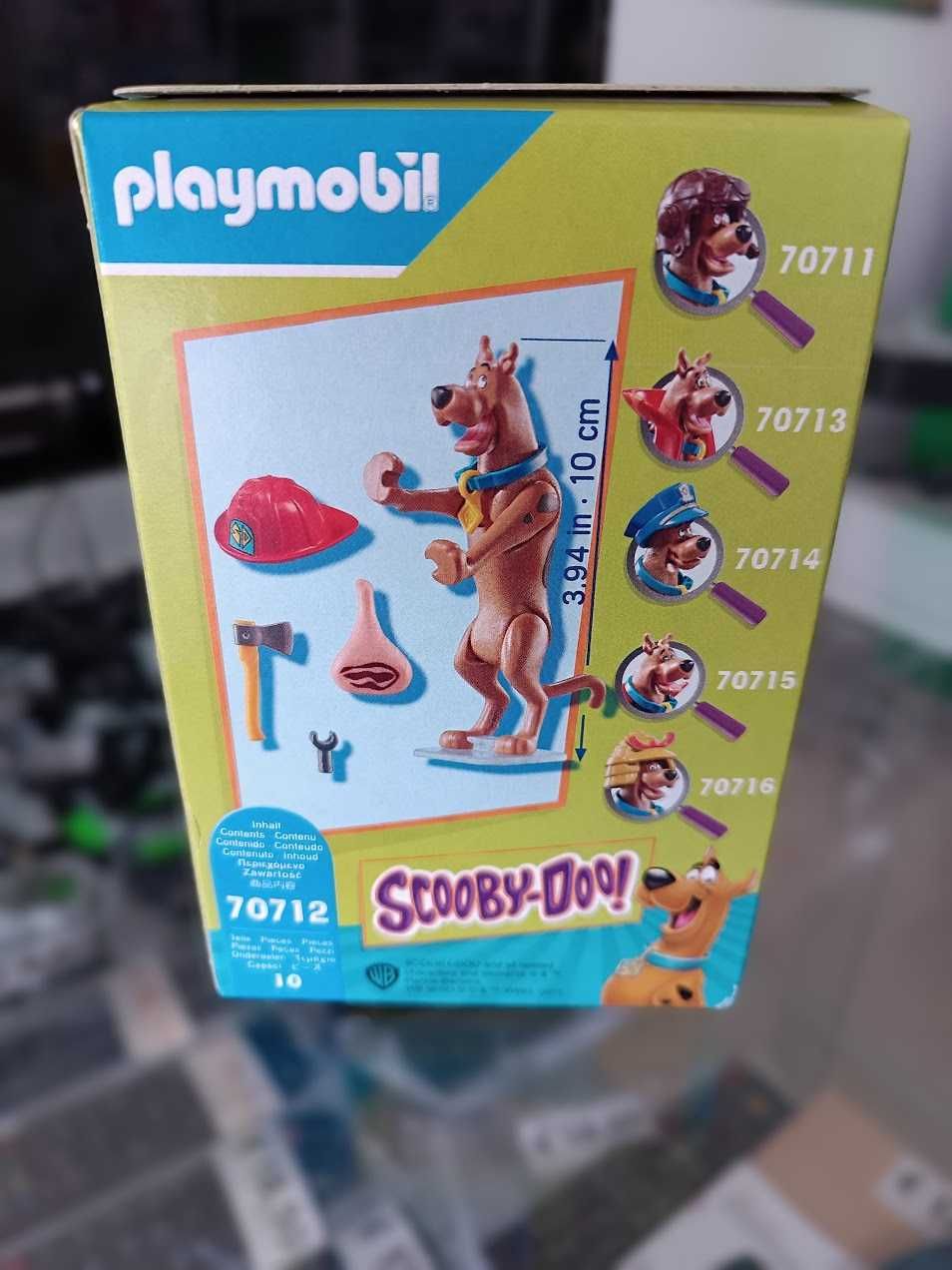 PROMO:Playmobil Scooby Doo 70712 bombeiro