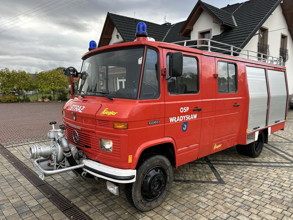 Mercedes 608D Strażacki 35tys km