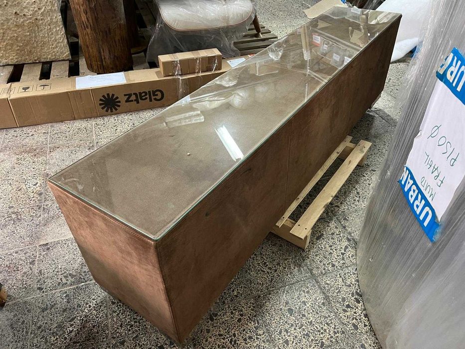 Movel Gavetas forrado a Camurça