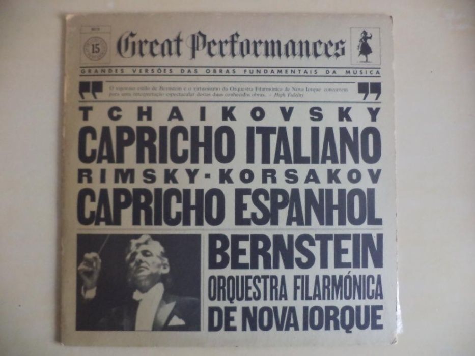 Tchaikovsky Capricho Italiano Rimsky-Korsakov Espanhol Bernstein