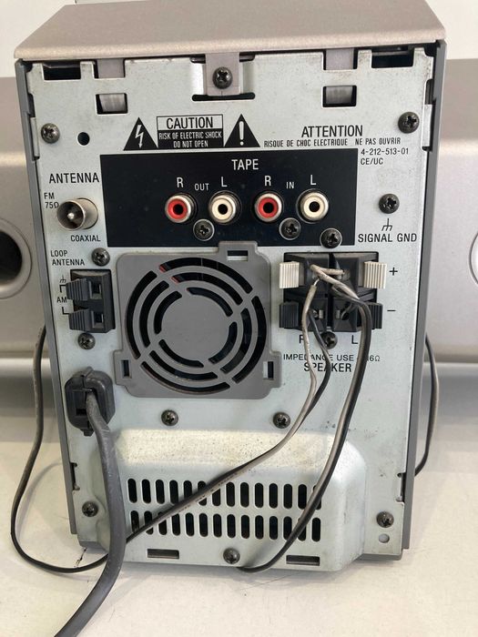 Aparelhagem Sony CMT-MD1 Mini Hi-Fi System Compact MINI DISC minidisc