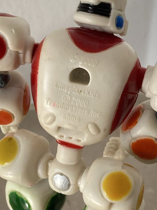 Cubix Figura Antiga 2000 TrendMasters Cubix:Robots for Everyone