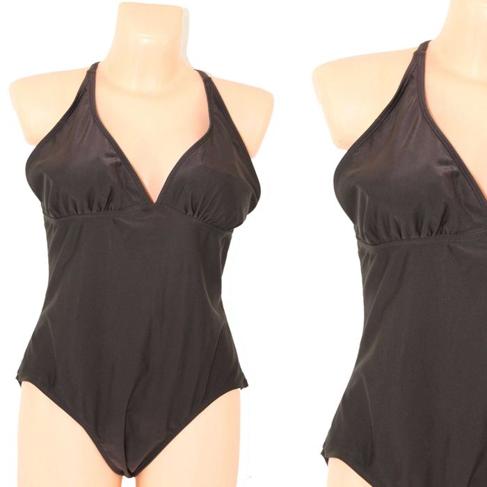 OLD NAVY Damski Jednoczęściowy Brązowy Kostium Kąpielowy 46 3XL (s3)