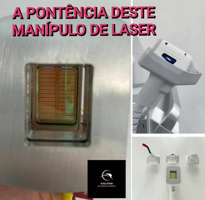 CAMPANHA LASER 3SKIN 2400w efectivos no manípulo. TOPO DE GAMA