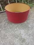 Abat jour vermelho