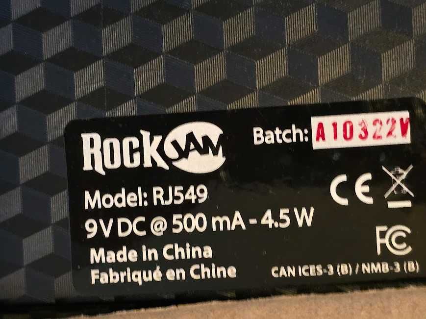 Rockjam RJ549 Keyboard Czarny 49 Klawiszy Fortepian